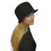 Женская черная шляпка ЖШ-023